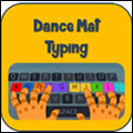 icon dance mat typing